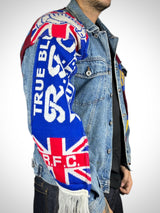 Vintage Denim Jacket Reworked “Union Clash”