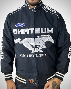 Giacca Racing Vintage Ford Mustang