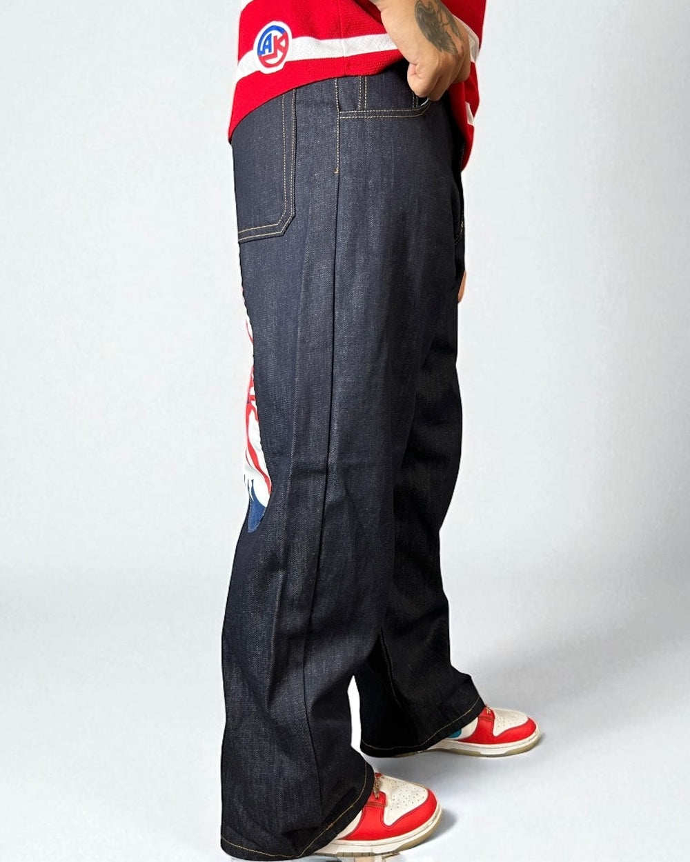 Evisu Reworked jeans "Rising sun edition"