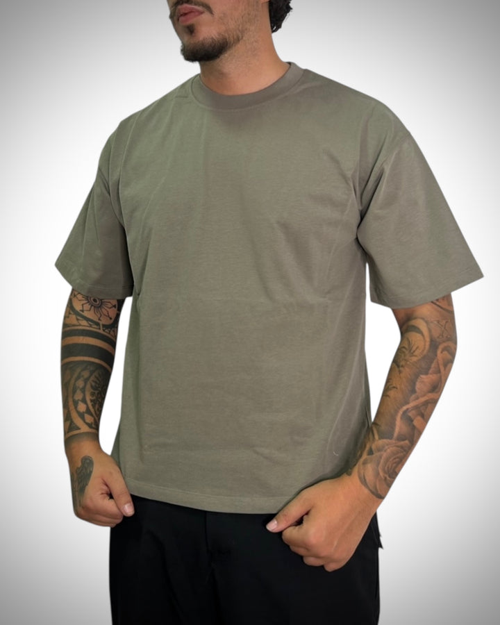 T-Shirt Anma Verde– Cotone Pesante Premium