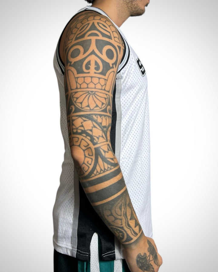 Canotta NBA San Antonio Spurs #9 Tony Parker Vintage 2002-03 Hardwood Classics