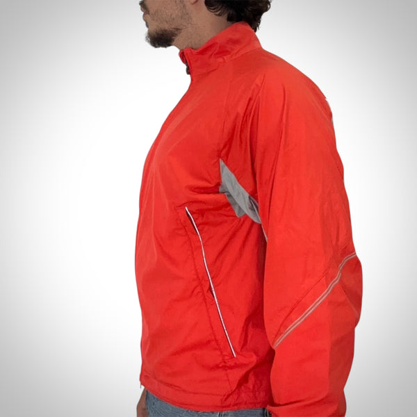 Giacca Nike running arancione fluo