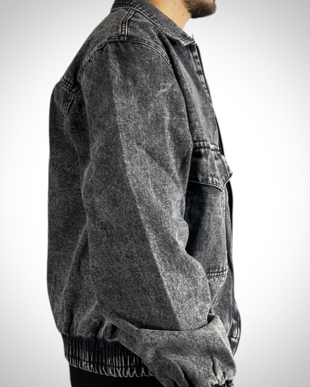 Giubbotto Dickies Vintage Stone Washed Nero – Custom Rework