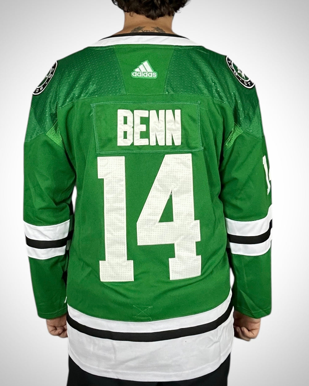 Maglia NHL Adidas Dallas Stars Jamie Benn #14 Verde