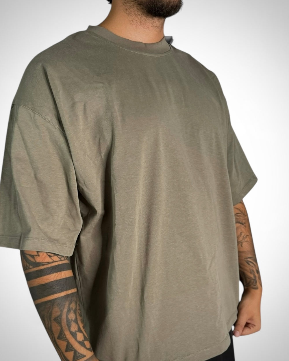 T-Shirt Anma Verde– Cotone Pesante Premium