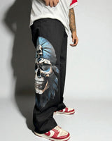 Jeans Karl Kani Reworked “Skull Blue Graphic”