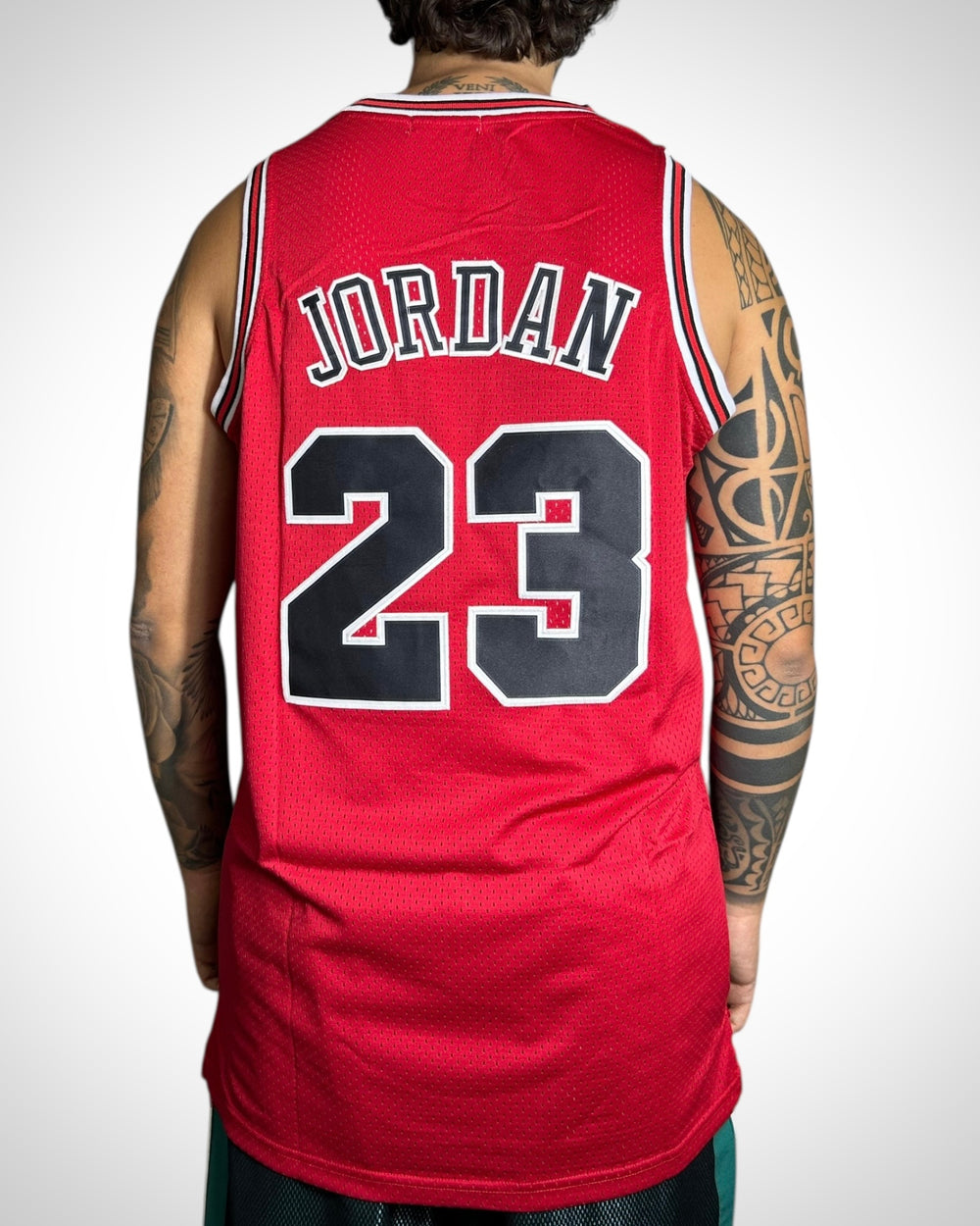 Canotta NBA Chicago Bulls #23 Michael Jordan Vintage 97-98 Hardwood Classics