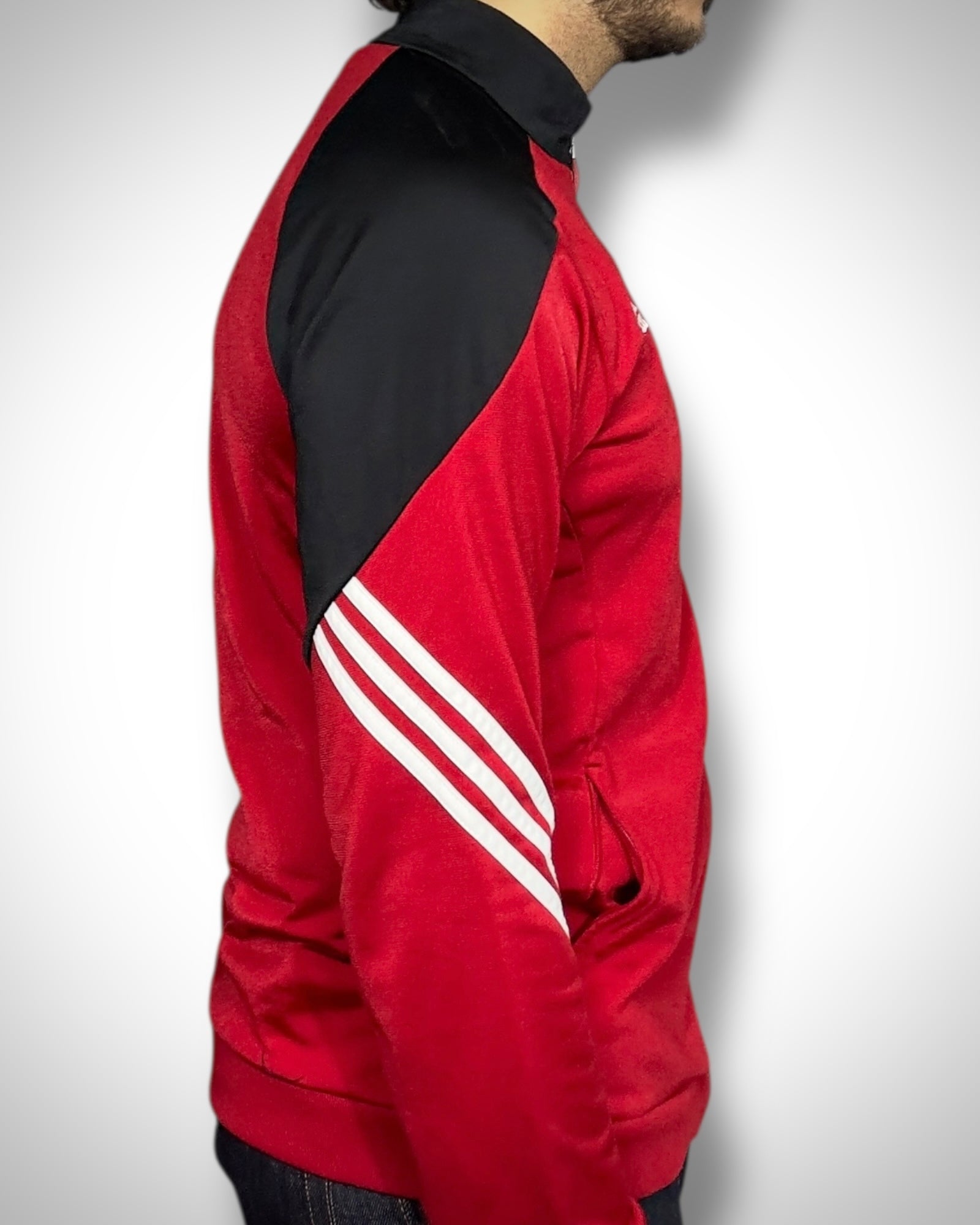 Adidas Vintage Track Jacket Rosso/Nera