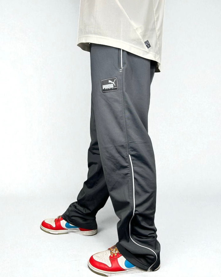 Vintage Puma Track Pants Grey 2000s — Reflect Line