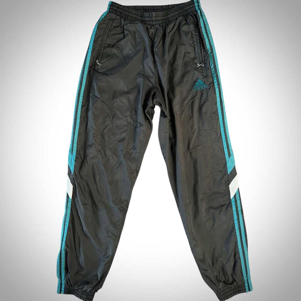 Pantaloni Adidas Vintage (anni
'90) - Nero e turchese