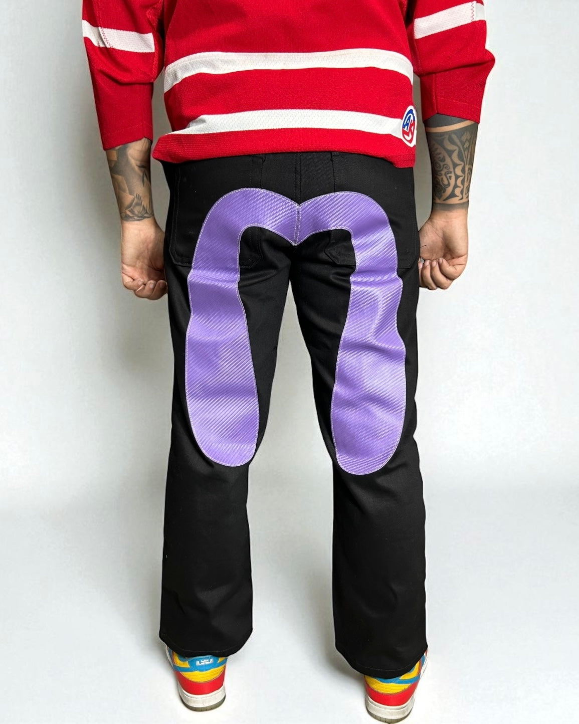 Evisu Reworked Black Purple Gabbiano