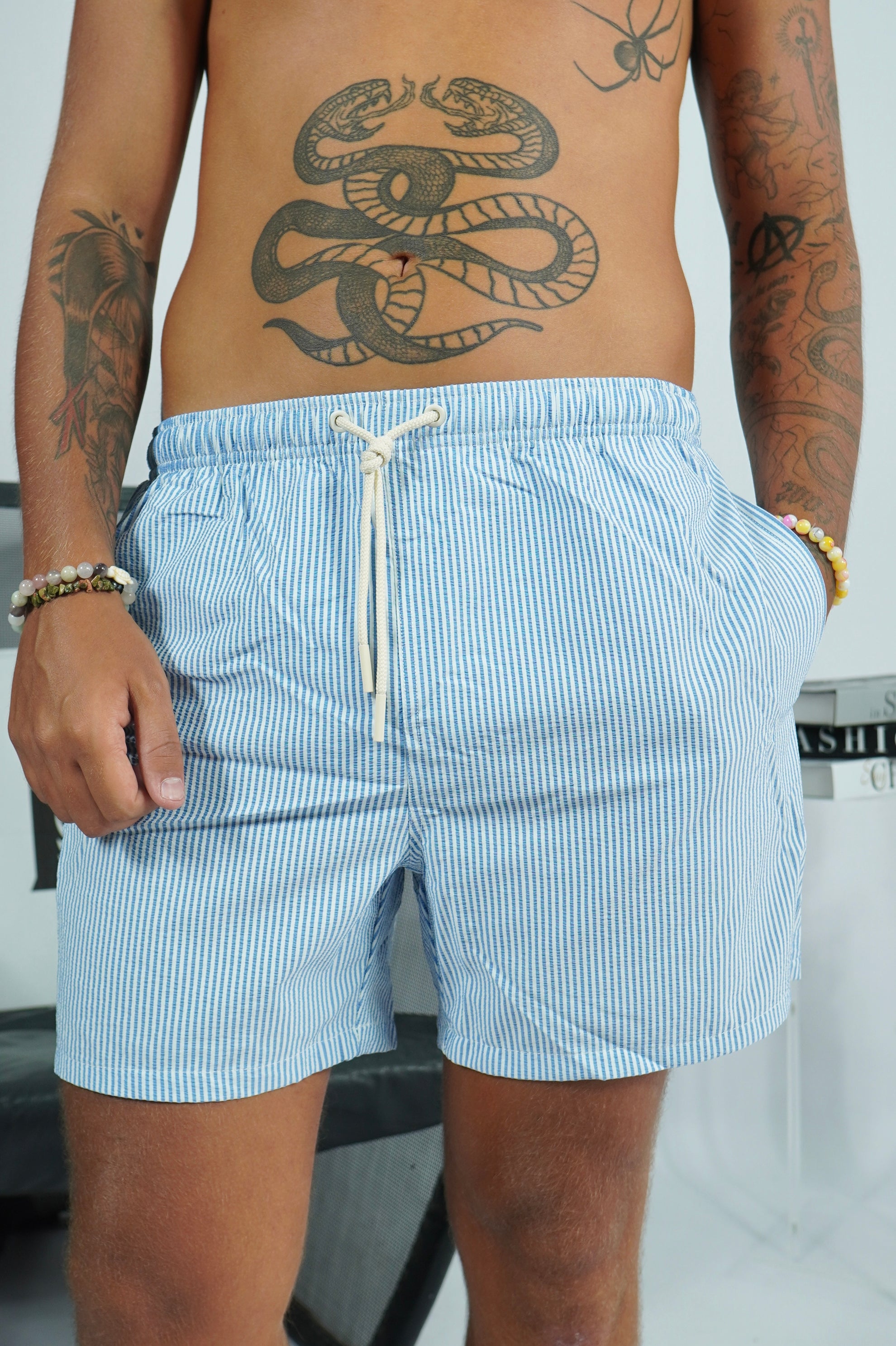 Swim Marine Stripes