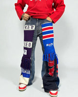 Levi’s Reworked Denim “Violet & Stripes Scarf Edition”