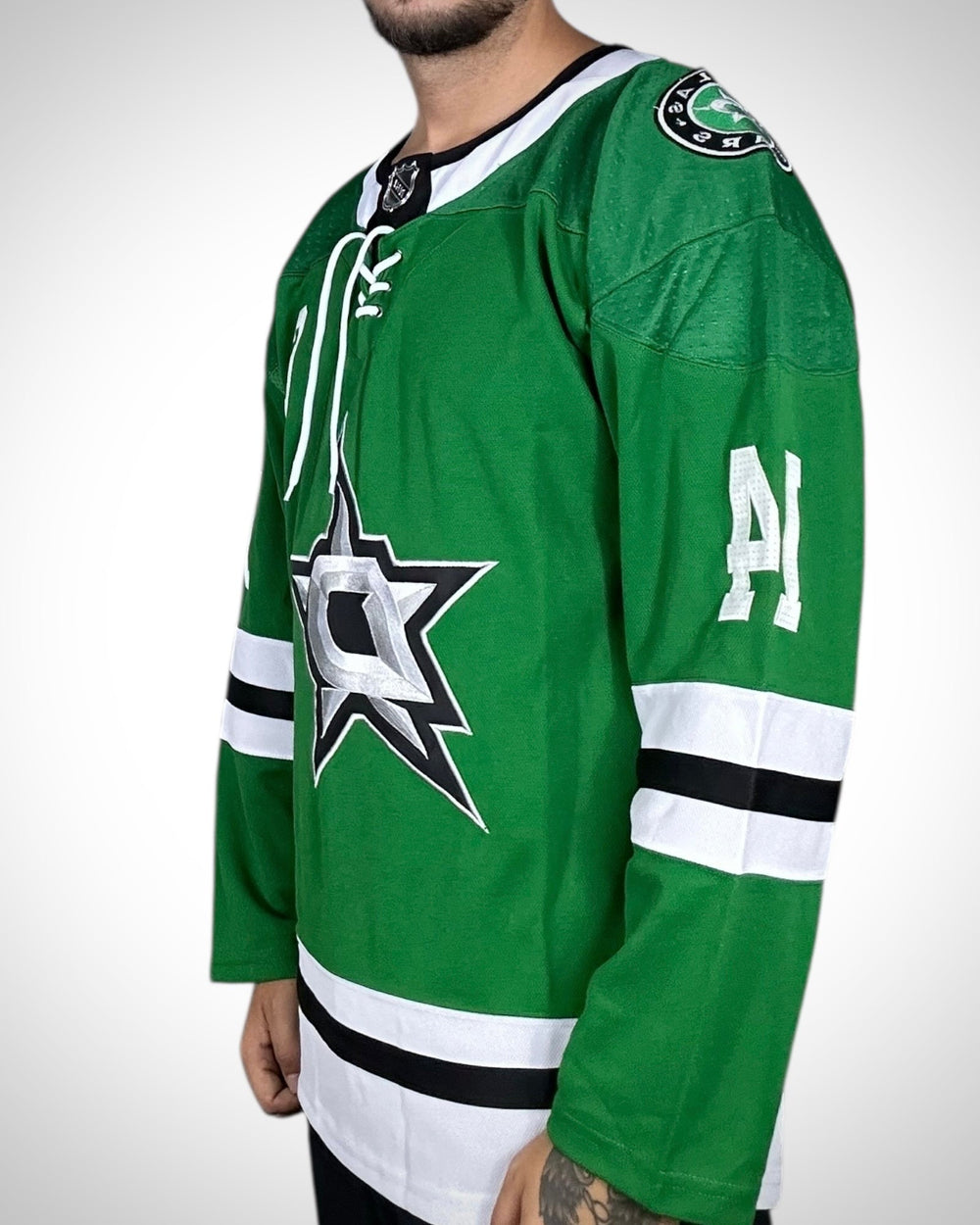 Maglia NHL Adidas Dallas Stars Jamie Benn #14 Verde