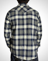 Vintage Check Shirt Navy Cream