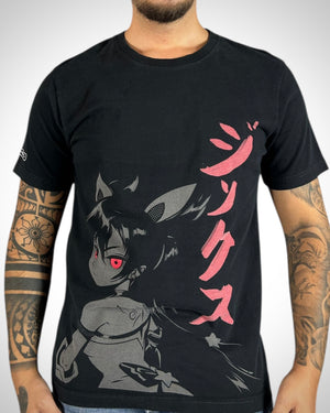 Maglietta League of Legends Jinx Anime Style