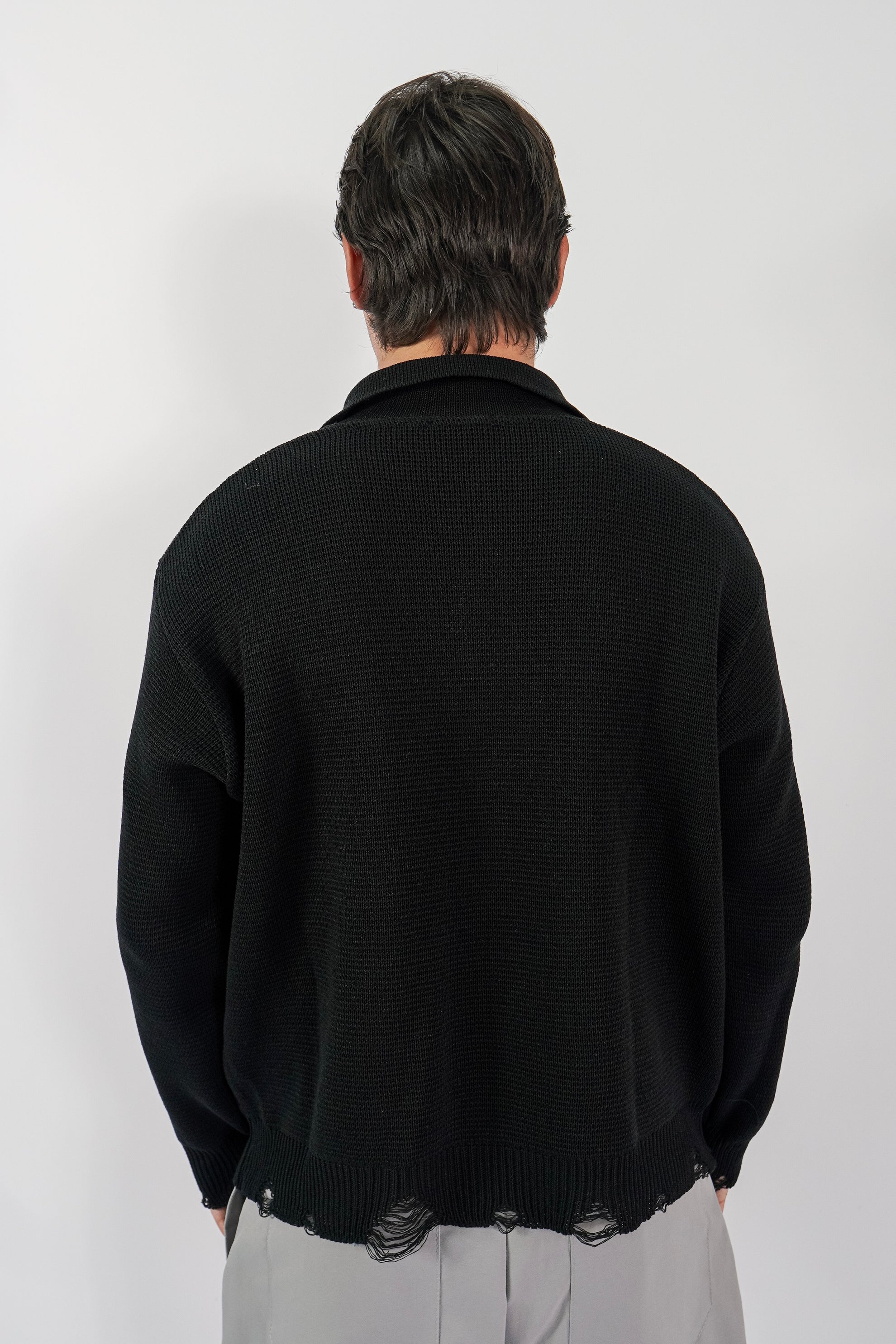 Half Rei Con zip In filo