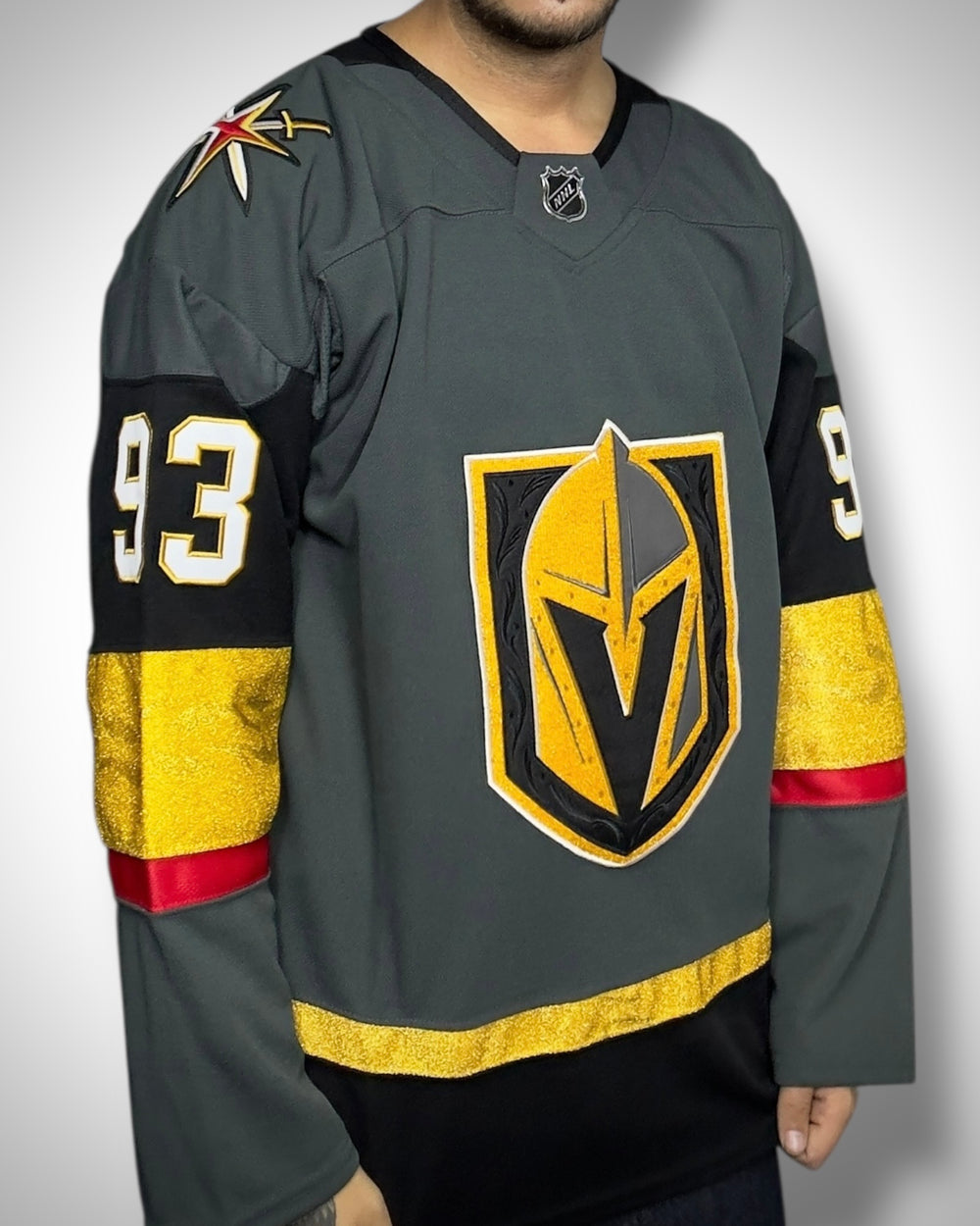 Maglia NHL Vegas Golden Knights Marner #93 Golden Edition