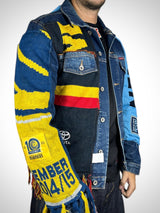 Vintage Denim Jacket Reworked “Mariners Legacy”