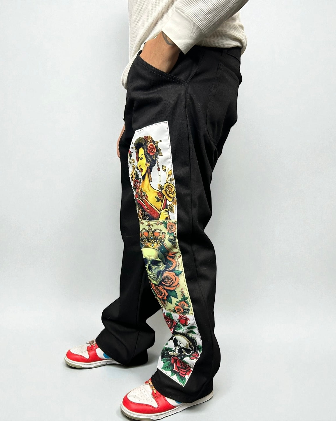 Evisu Reworked – Limited Art Patch “Geisha & Skulls”