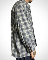 Vintage Check Shirt Grey Tone