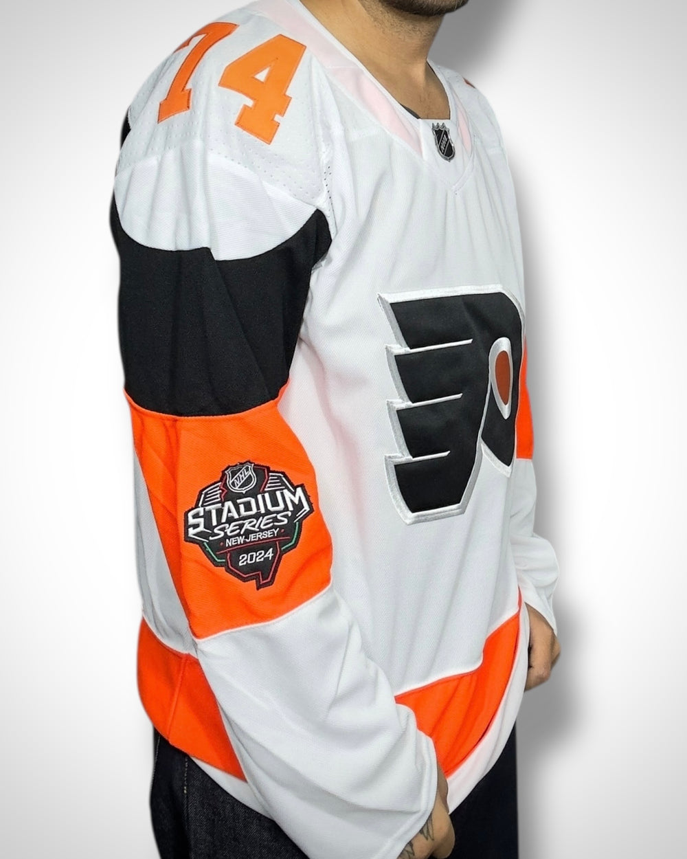 Maglia NHL Philadelphia Flyers Tippett #74 White Edition