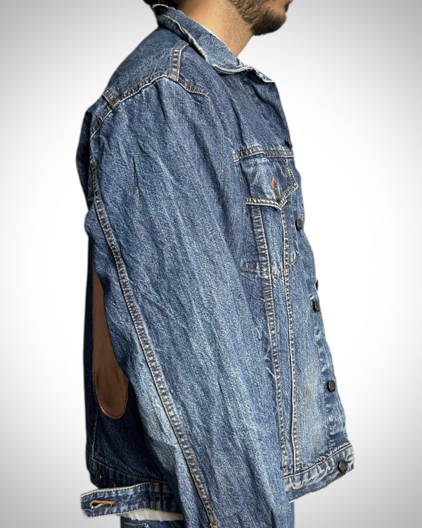 Giacca Evisu Reworked “Bronze Metallic Destroyed Effect”