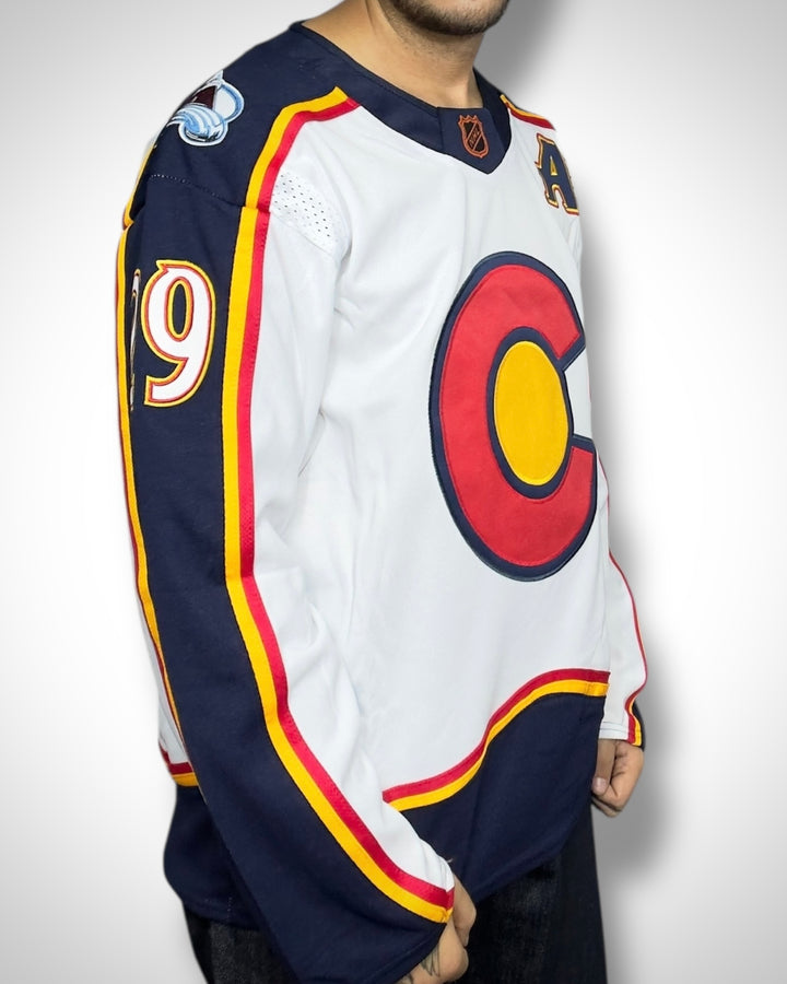 Maglia NHL Colorado Avalanche MacKinnon #29 Heritage Edition
