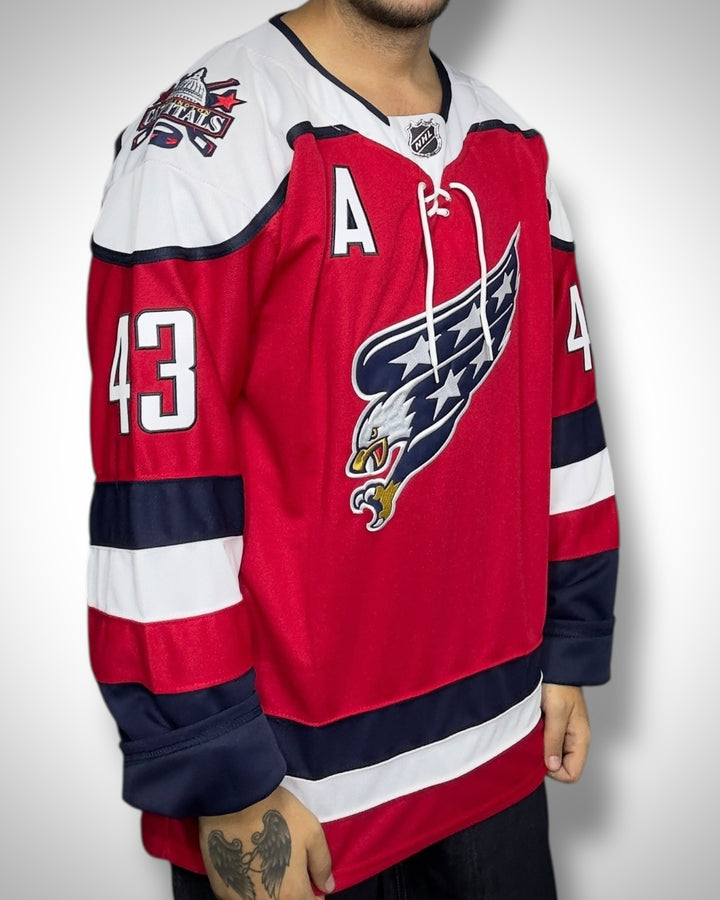Maglia NHL Washington Capitals Wilson #43 Retro Red Jersey