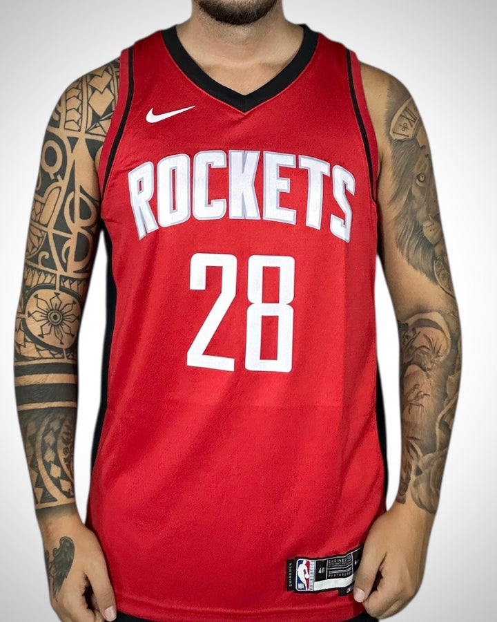Canotta NBA Nike Houston Rockets Alperen Şengün #28 Rossa