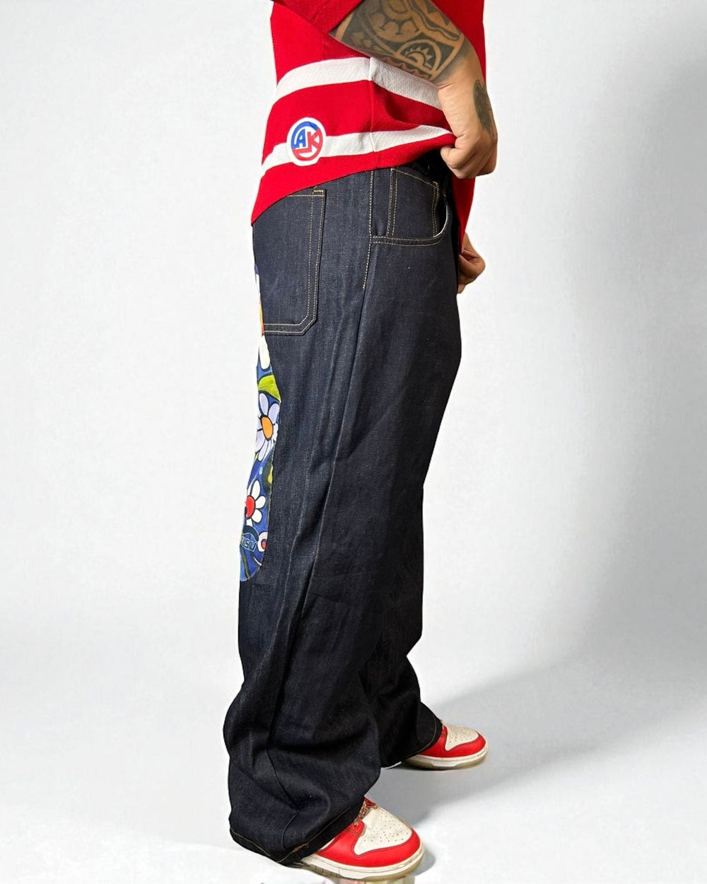 Evisu Reworked Jeans –"Flower Power Edition”