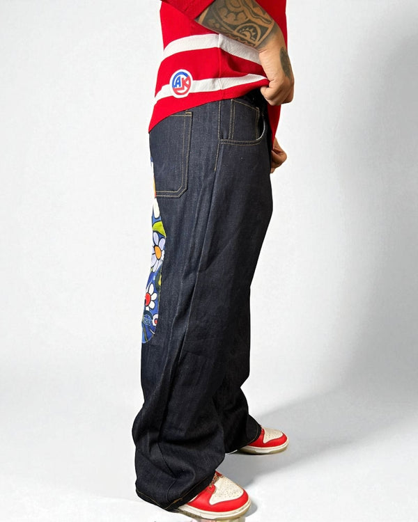 Evisu Reworked Jeans –"Flower Power Edition”
