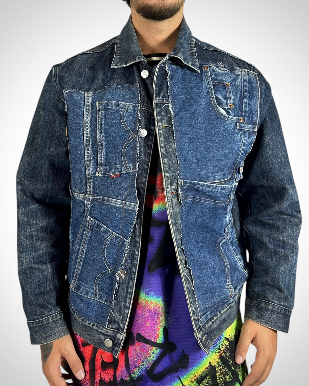 Reworked Giacca Jeans Levi’s ACK