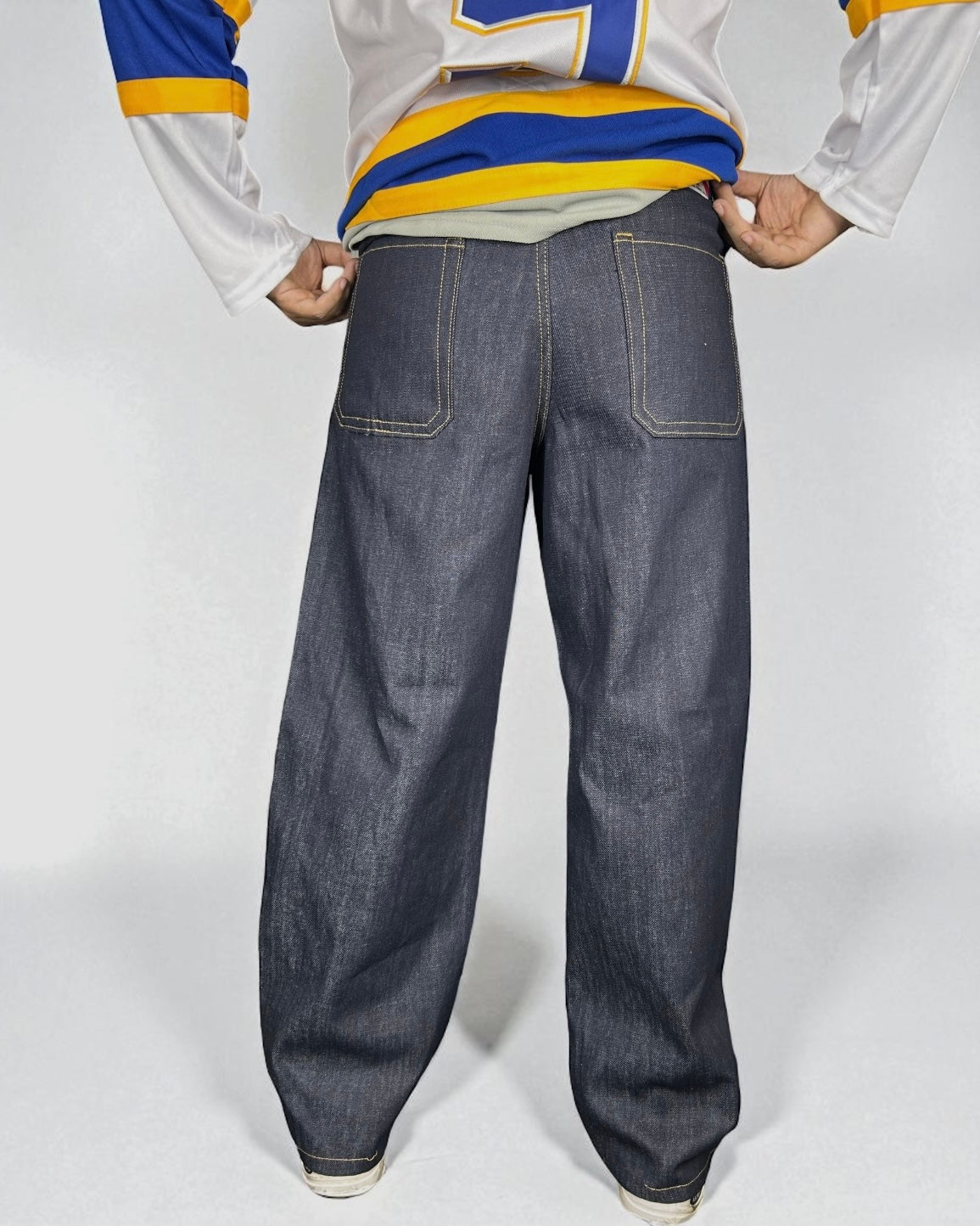 Evisu Reworked Jeans – Patch Dragon & Geisha