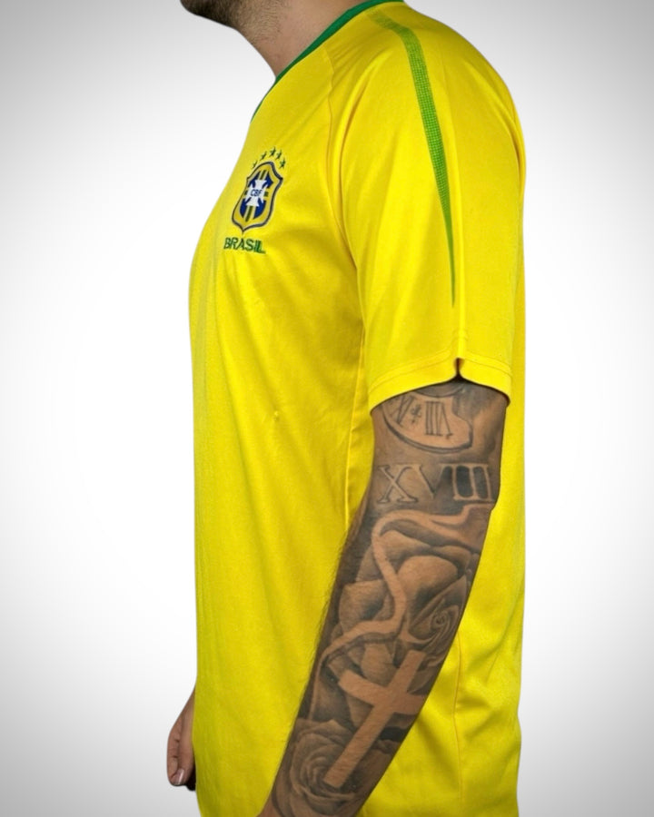 Maglia Nike Brasile Home Gialla Verde