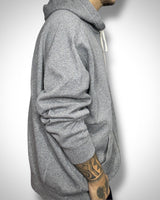 Ralph Lauren Vintage Full Zip Hoodie Grigio