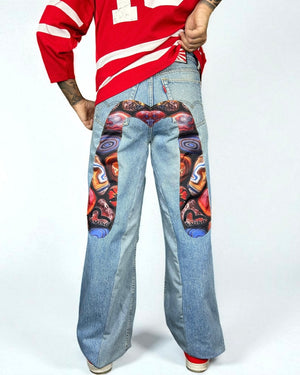 Levi’s x Evisu Reworked “Psychedelic Waves”