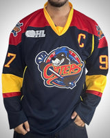 Maglia Erie Otters CHL Connor McDavid #97 Blu