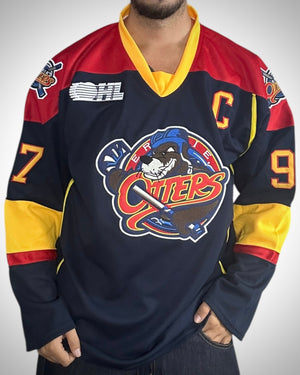 Maglia Erie Otters CHL Connor McDavid #97 Blu