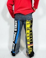 Levi’s Reworked Denim “Football Scarf Edition”