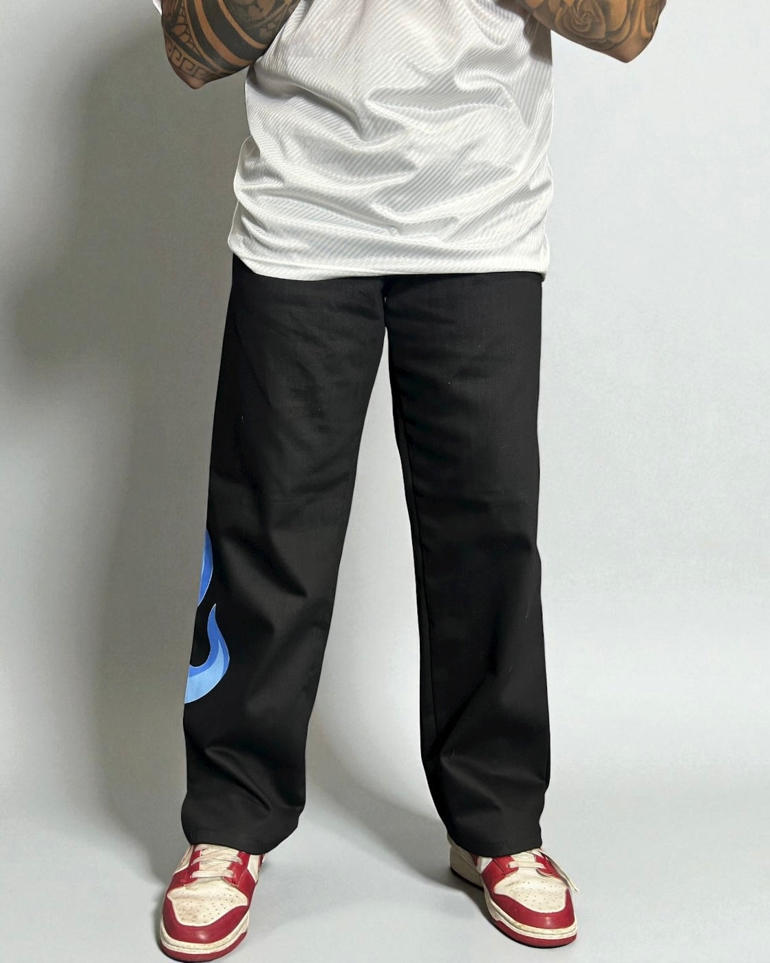 Jeans Karl Kani Reworked “Blue Flame Graphic”