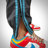 Pantaloni Adidas Vintage (anni
'90) - Nero e turchese