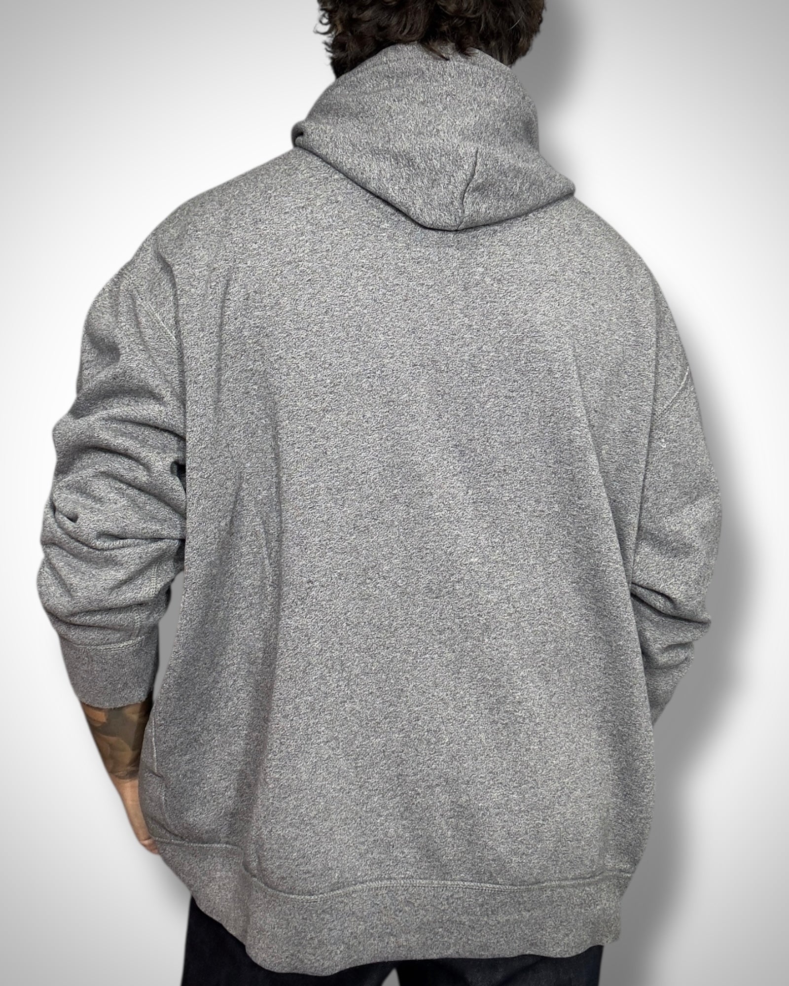 Ralph Lauren Vintage Full Zip Hoodie Grigio