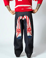 Evisu Reworked jeans "Rising sun edition"