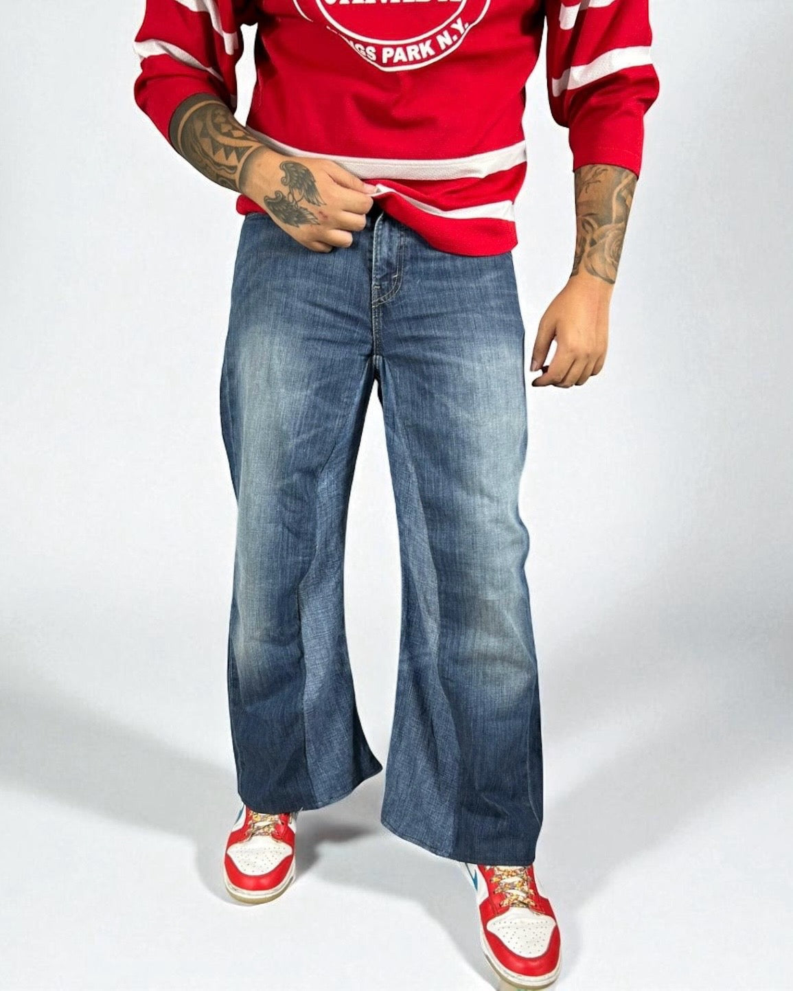 Reworked Jeans Levis "Raw Legend"