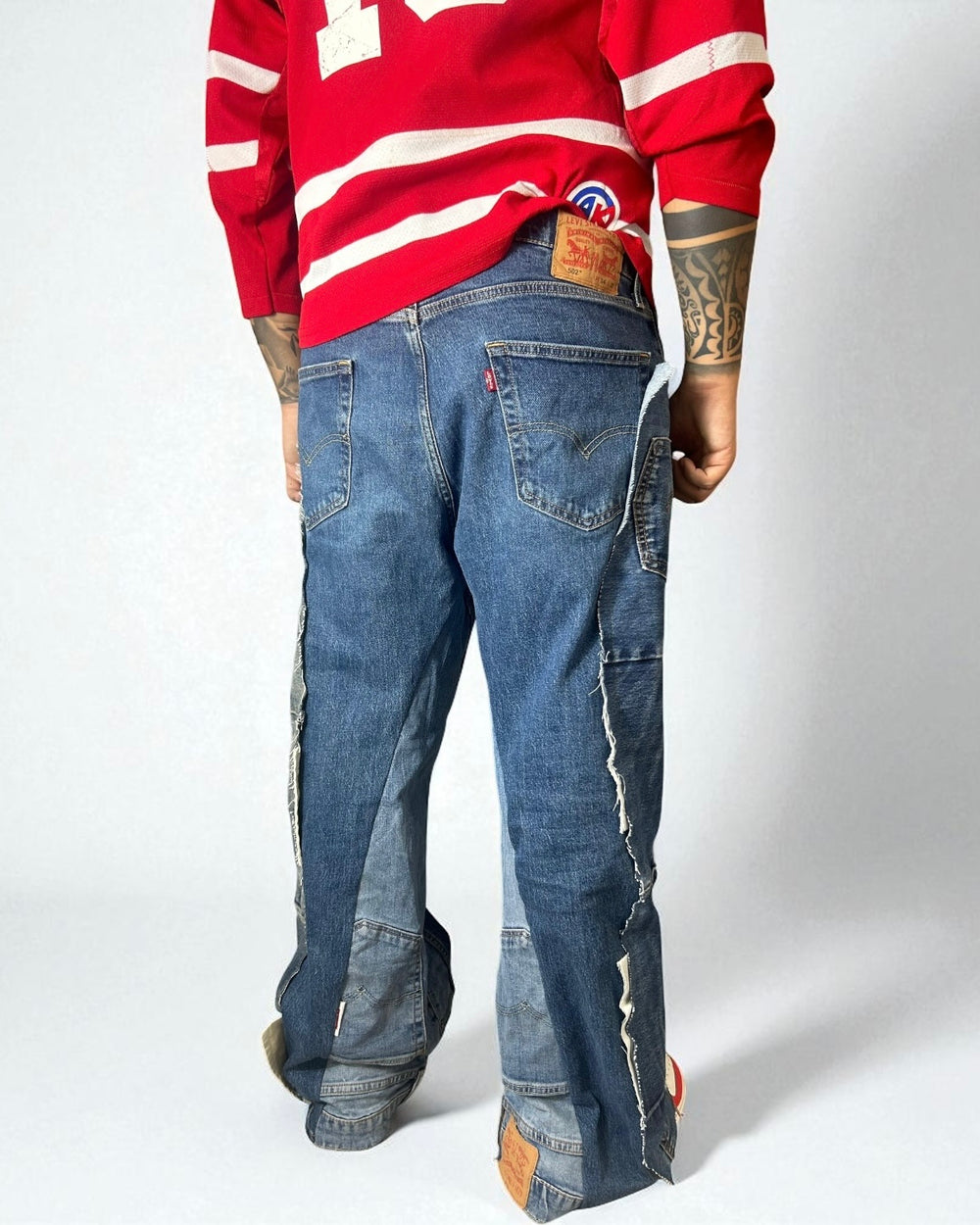 Reworked Jeans Levis "One Way"