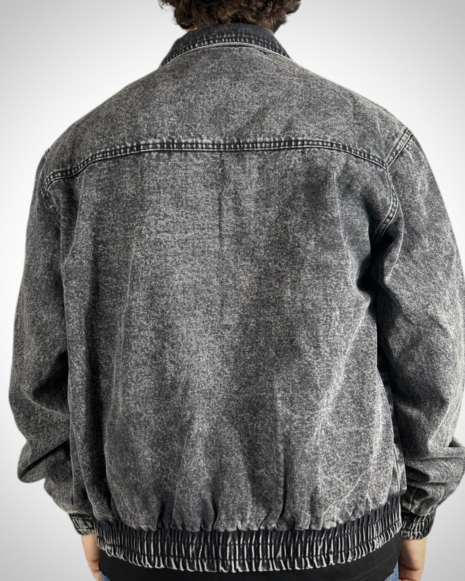 Giubbotto Dickies Vintage Stone Washed Nero – Custom Rework
