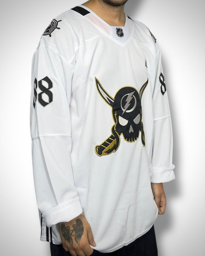 Maglia NHL Tampa Bay Lightning Vasilevskiy #88 White Edition Adidas