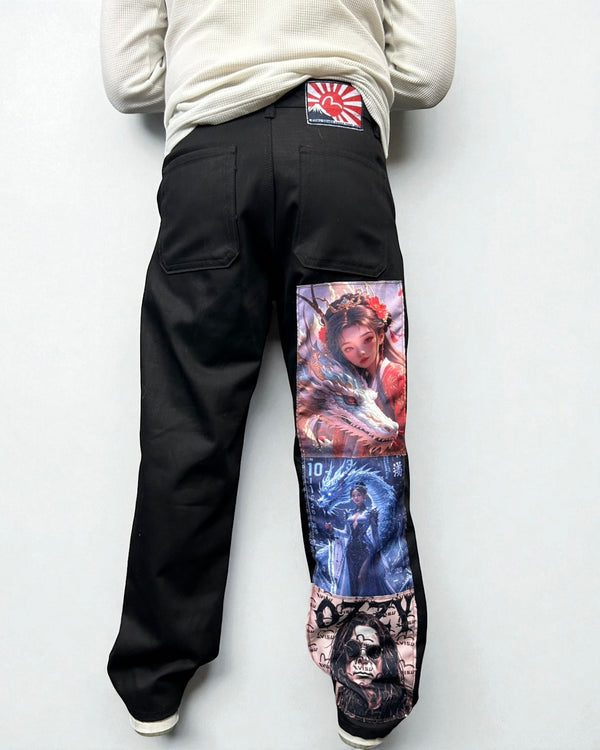 Evisu Reworked – Limited Art Patch “Dragon Princess  Ice Warrior Dark Beast”