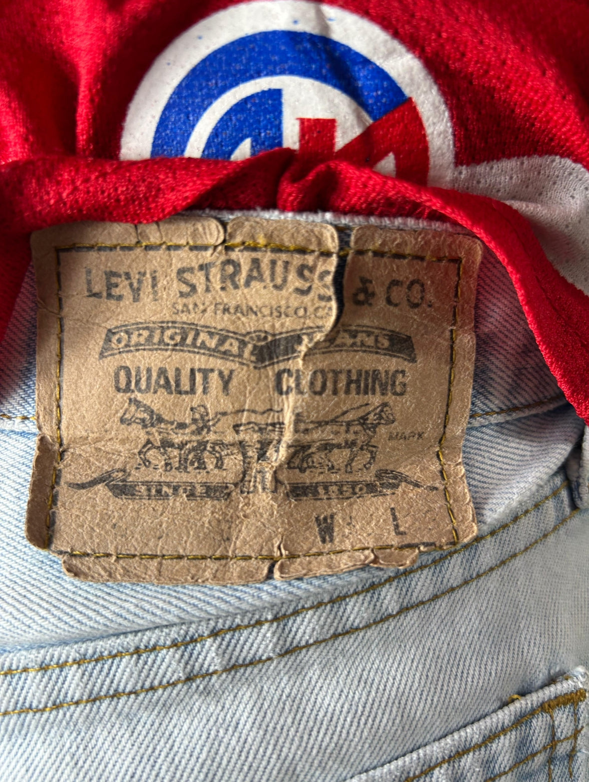Levi’s Vintage Orange Tab – Light Wash (anni ’70/’80)